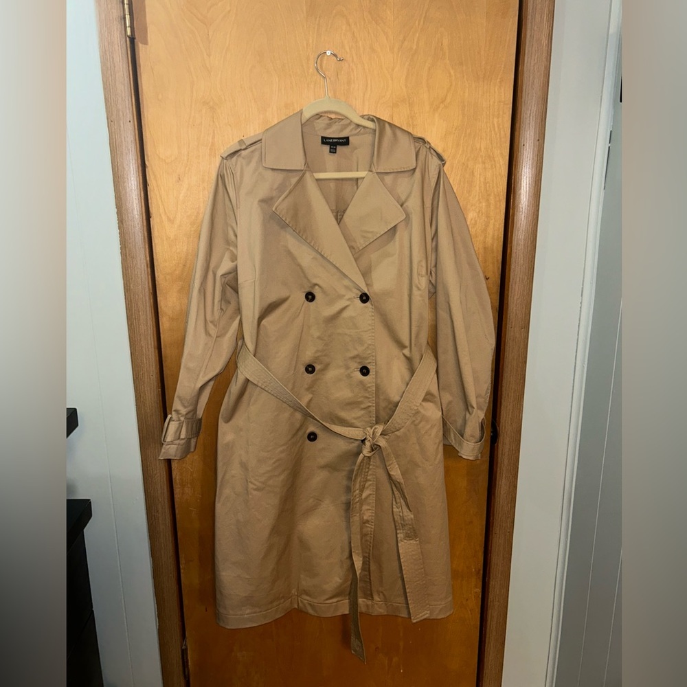 *Like New* Tan Trench Coach - Lane Bryant